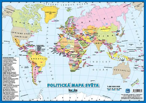 Mapa světa s vyznačenými místy konání EXPO