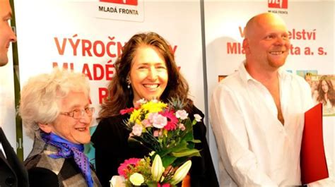 Andrea Steckerová při předávání ceny