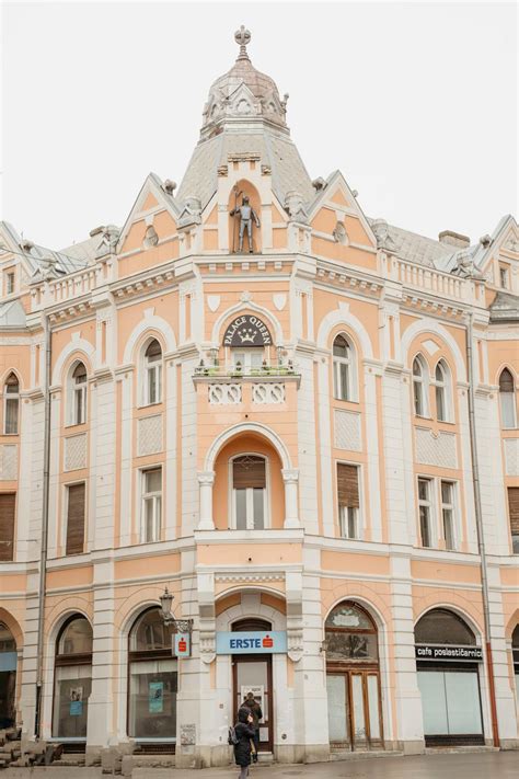 Historická fasáda budovy UMPRUM