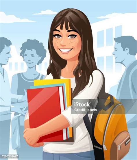 Ilustrace studentů na kampusu UTB