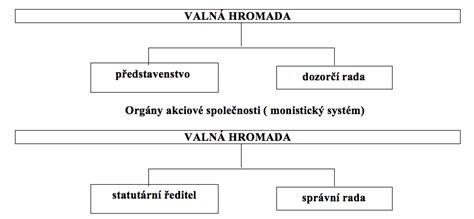 Struktura akciové společnosti