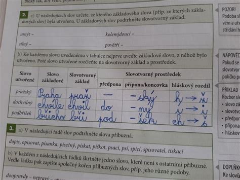 Příklad úlohy z pracovního sešitu