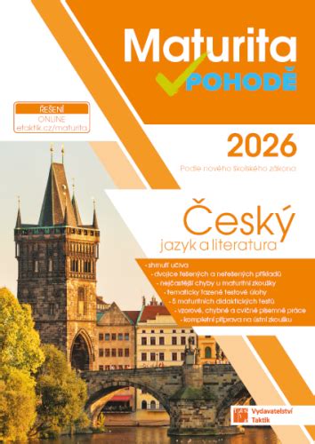 obálka knihy Maturita v pohodě - Český jazyk
