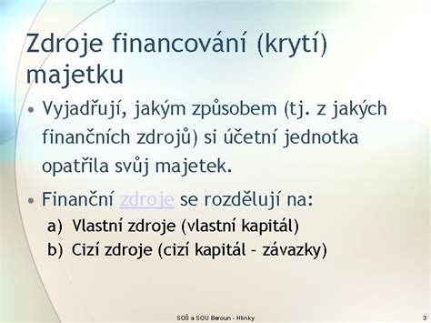 Ilustrace rozvahy zobrazující financování majetku z vlastních a cizích zdrojů