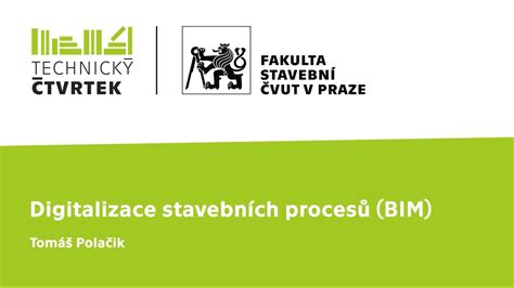 BIM technologie v dopravním stavitelství