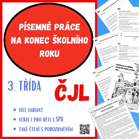 ilustrace písemné práce studenta