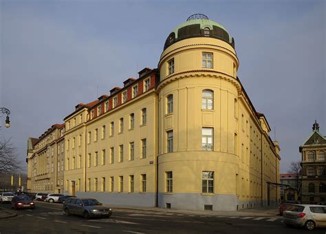 Budova Pražské konzervatoře v ulici Na Rejdišti