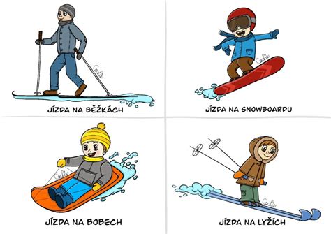 Zimní sporty na horách
