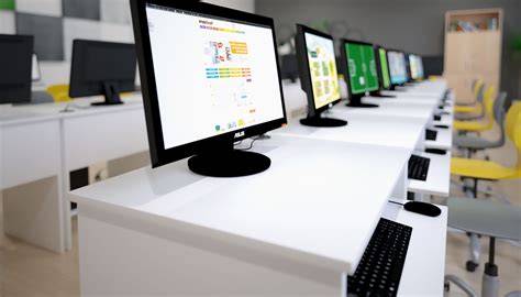 Počítačová učebna s grafickými programy