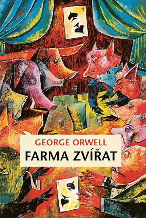 ilustrace z knihy Farma zvířat