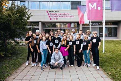 Studenti na akci Mendelovy univerzity