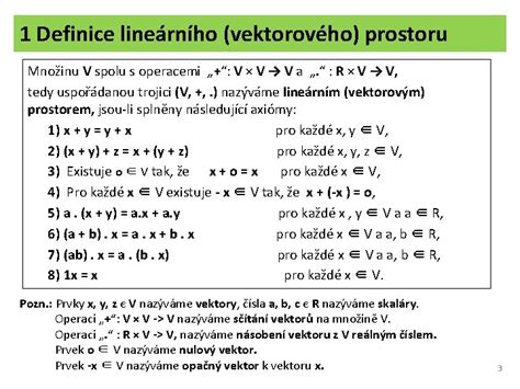 Ilustrace vektorového prostoru a jeho bází