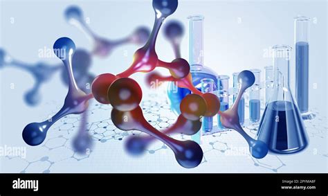Ilustrace molekul biologie a chemie