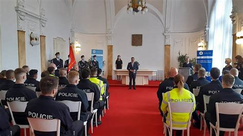 Slavnostní nástup nových policistů