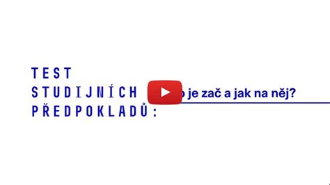 Ilustrace schématu Testu studijních předpokladů