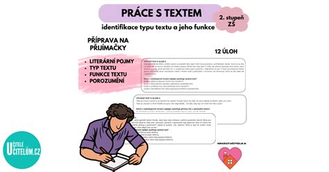 Příprava na maturitní slohovou práci