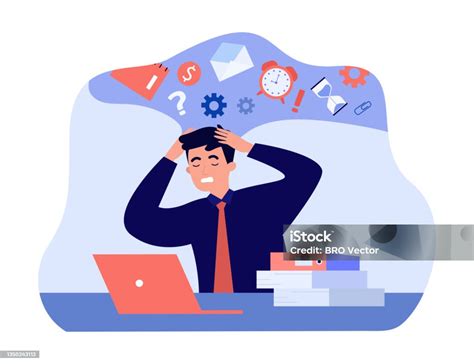 Ilustrace zaměstnance pracujícího flexibilně