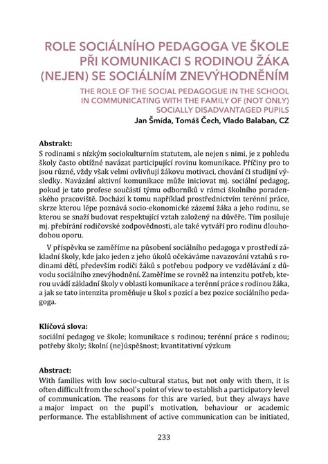 Infografika znázorňující klíčové oblasti působení sociálního pedagoga