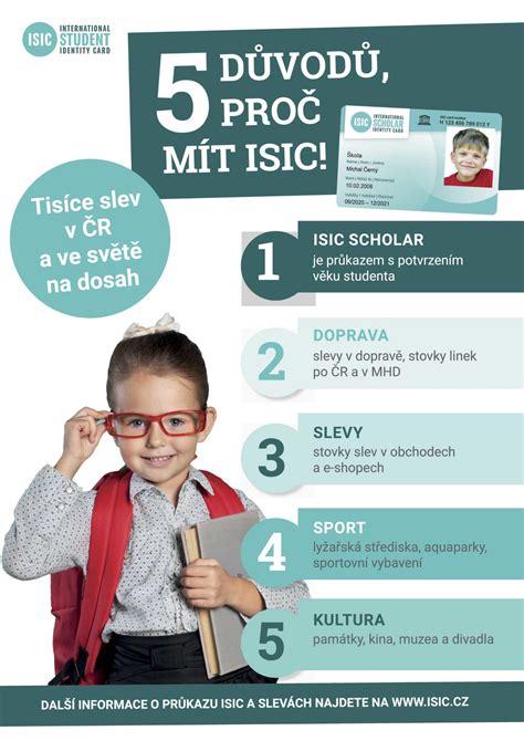 Ilustrace průkazu ISIC