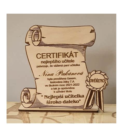 Certifikát 