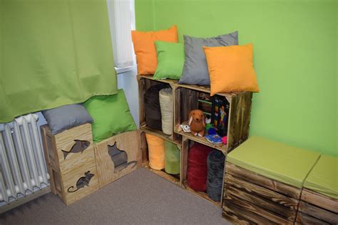 relaxační koutek v mateřské škole