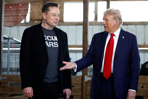 Donald Trump a Elon Musk