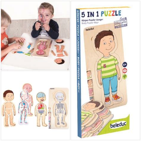 Dětské puzzle lidské tělo
