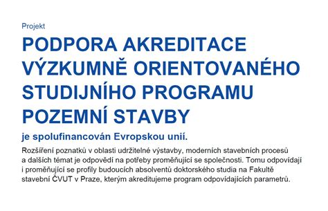 Struktura studijního programu