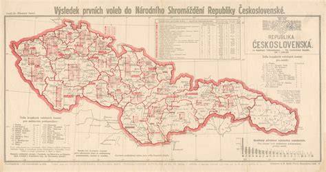Politická mapa Československa ve 30. letech 20. století