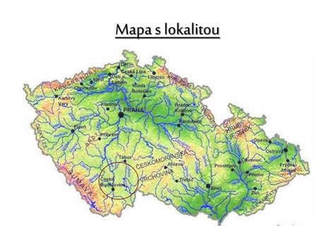 Mapa s vyznačenou lokalitou školy
