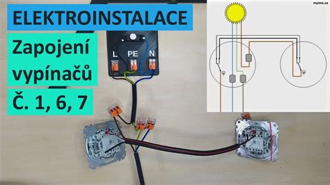 Schéma zapojení elektroinstalace