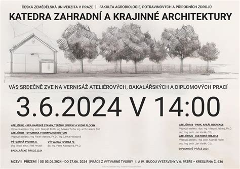 Příklad krajinářské architektury