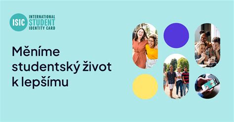 Ilustrační obrázek studentského průkazu ISIC