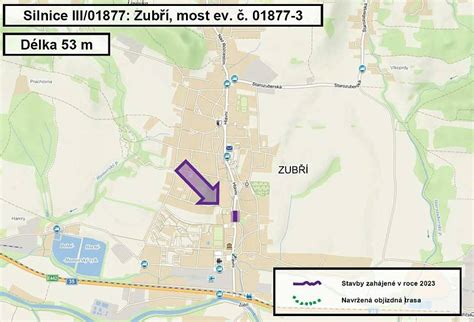 Mapa Nového Jičína s vyznačením 18. poledníku
