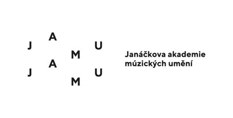 Logo Janáčkovy akademie múzických umění