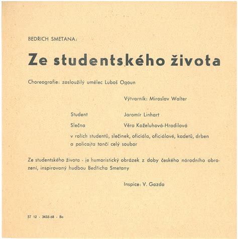 Ilustrace studentského soustředění