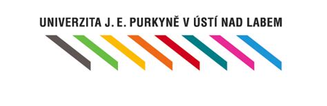 Logo UJEP s heslem
