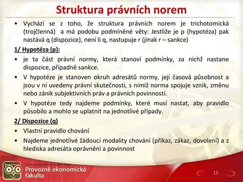 seznam různých právních institucí