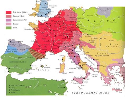 Mapa španělské říše v 16. století