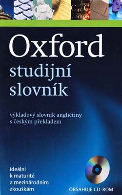 obálka Oxford Studijního slovníku