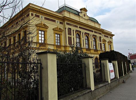 Historická budova Gymnázia Uherské Hradiště