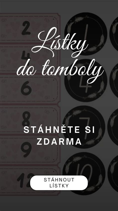 Příklady cen do tomboly