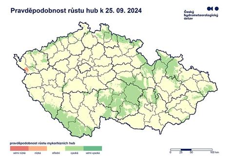 Mapa rozšíření vos