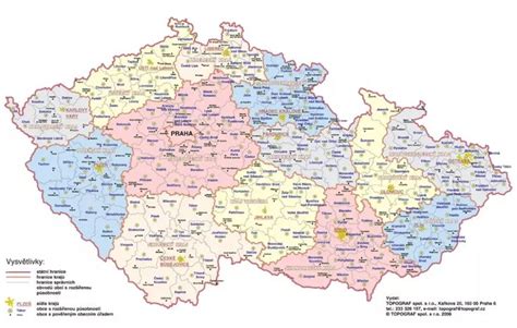 mapa s vyznačenými institucemi v Olomouci