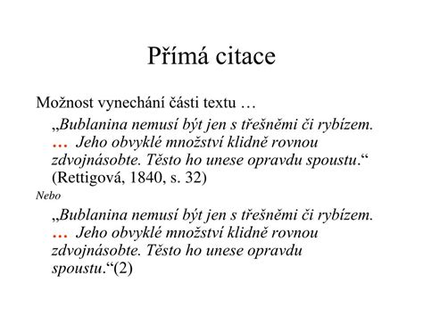 Příklad citace v textu